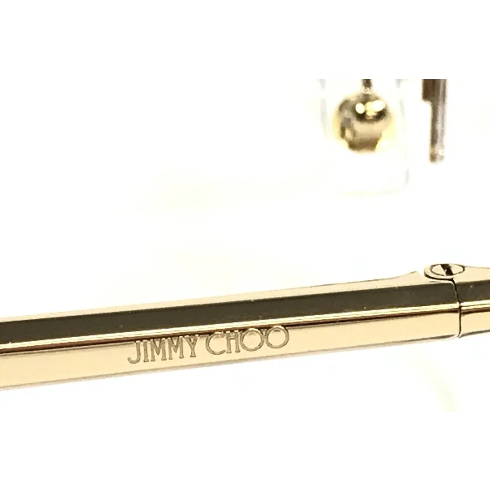 Jimmy Choo Eyeglasses Frames JC2014D 3025 Red Gold Round Asian Fit 51-17-140